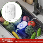 BORVAT USB Draagbare Ultrasone Groente en Fruit Reiniger - Zwart by BORVAT