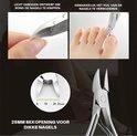 Pedicure Set 7-Delig - Nagelverzorging Starterset - Ingegroeide Teennagel Nagelknipper by BORVAT