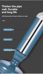 borvat IBBO Krachtige Ontstopper Gootsteen Afvoer Plopper Blauw Met Gratis Buigborstel - Uncategorized