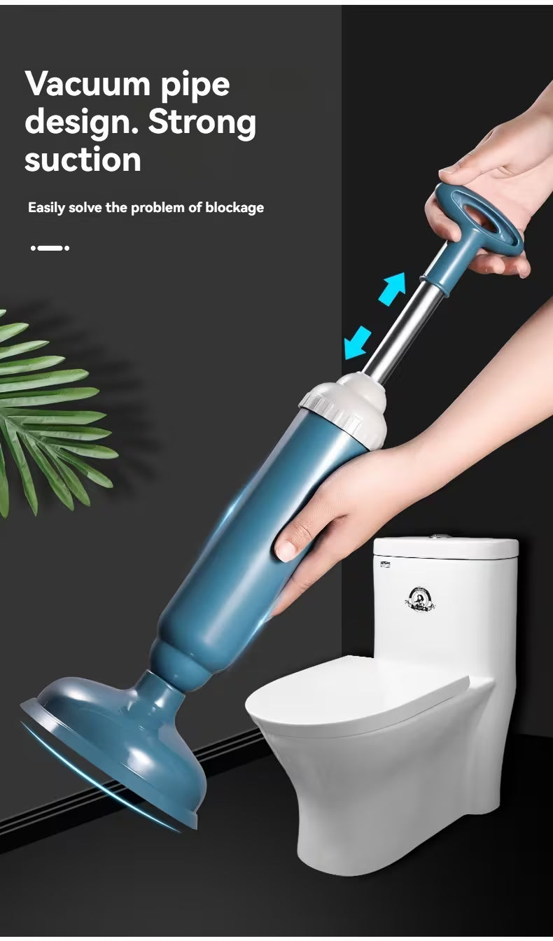 borvat IBBO Krachtige Ontstopper Gootsteen Afvoer Plopper Blauw Met Gratis Buigborstel - Uncategorized