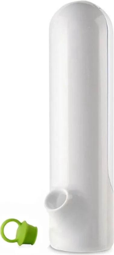 IBBO IBBO® - Kruidencontainer – Houdt kruiden langer vers - Houder voor verse kruiden - versbeker Groenteconserveringsfles - Keuken - Opbergbeker Container - Wit - 300ml -