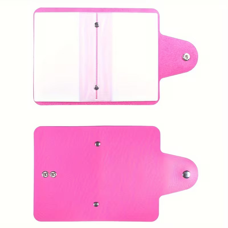 Borvat® Borvat® | 12 Vakken Kaarthouder Kaartcase Multi-Slot Dames Heren Kaart Tas Munt Portemonnee. Roze. - Card Cases Kantoor & School
