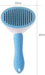 borvat IBBO® - Kattenborstel - Hondenborstel - Kattenkam - Kattenhaar - Hondenhaar - Huisdierhaar verwijderaar - Haarverwijderaar voor huisdieren - Langharig - Kortharig - Blauw -