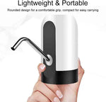 Borvat® Borvat® | Automatic Water Dispenser, Drinking Water Pump, Portable Water Bottle Pump, Electric Water Dispenser, Water Dispenser Pump, Water Bottles Pump, For Kitchen, School, Camping, Office - Utility Pumps Camping & Outdoor