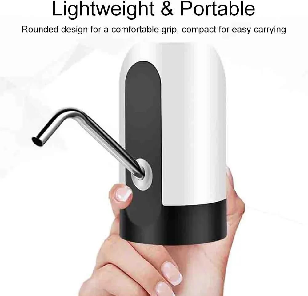 Borvat® Borvat® | Automatic Water Dispenser, Drinking Water Pump, Portable Water Bottle Pump, Electric Water Dispenser, Water Dispenser Pump, Water Bottles Pump, For Kitchen, School, Camping, Office - Utility Pumps Camping & Outdoor