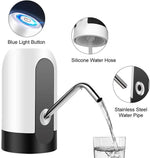 Borvat® Borvat® | Automatic Water Dispenser, Drinking Water Pump, Portable Water Bottle Pump, Electric Water Dispenser, Water Dispenser Pump, Water Bottles Pump, For Kitchen, School, Camping, Office - Utility Pumps Camping & Outdoor