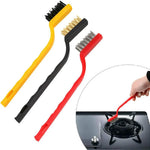 Borvat® Borvat® | Mini Staalborstel Set 3 Delig Roest Verwijderen Voor Gereedschap - Deburrers Gereedschap & Klussen