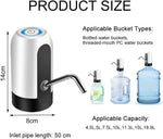 Borvat® Borvat® | Automatic Water Dispenser, Drinking Water Pump, Portable Water Bottle Pump, Electric Water Dispenser, Water Dispenser Pump, Water Bottles Pump, For Kitchen, School, Camping, Office - Utility Pumps Camping & Outdoor