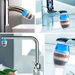 Borvat® Borvat® | Kraanwaterfilter Blauwe Uitvoering Voor Helder Kraanwater - In-Line Water Filters Huishouden & Schoonmaak