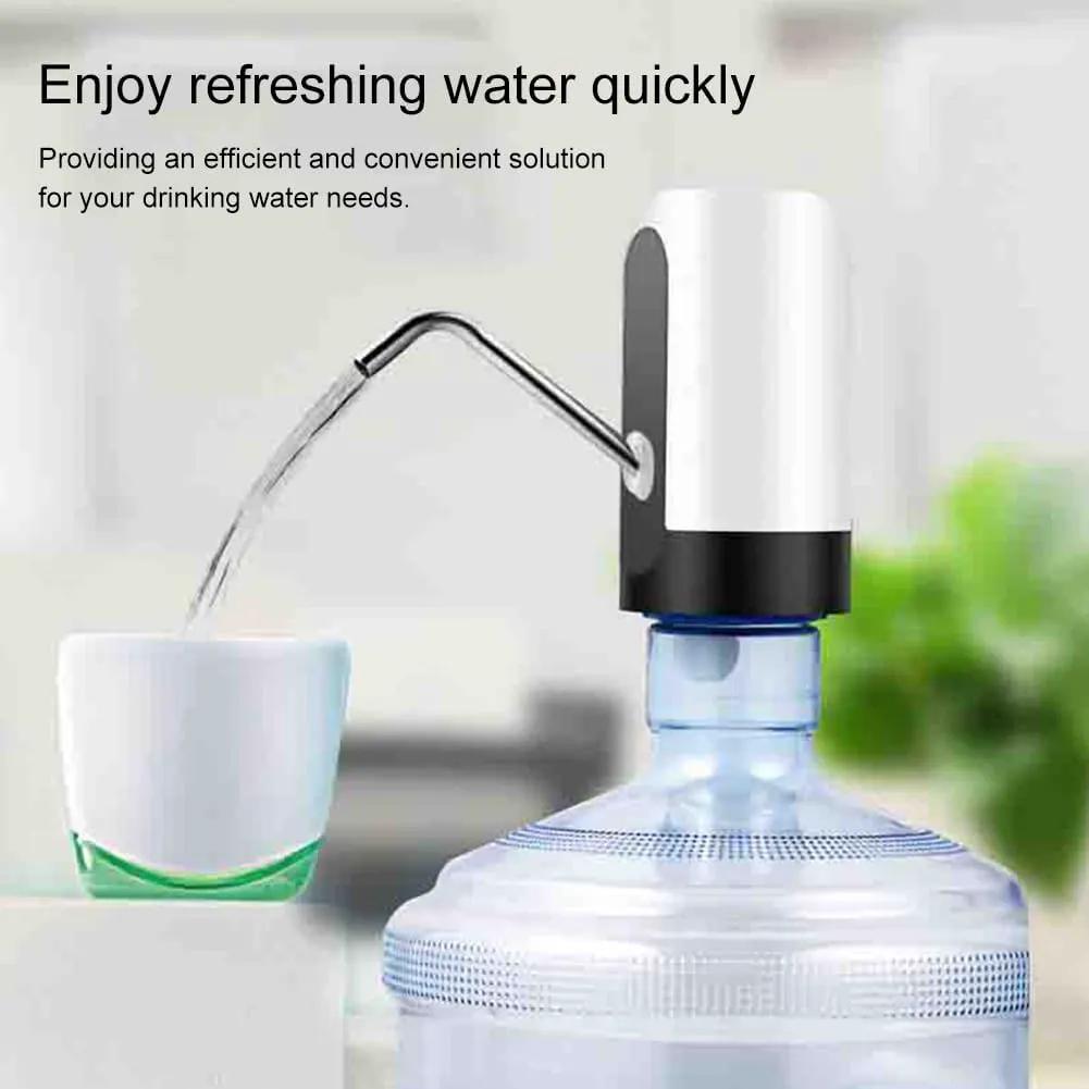 Borvat® Borvat® | Automatic Water Dispenser, Drinking Water Pump, Portable Water Bottle Pump, Electric Water Dispenser, Water Dispenser Pump, Water Bottles Pump, For Kitchen, School, Camping, Office - Utility Pumps Camping & Outdoor