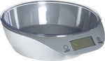Merkloos Keukenweegschaal digitaal met Kom - Weegschaal keuken digitaal - Verwijderbare PVC Kom - Incl batterij - 5Gr tot 5Kg -