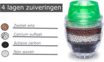 IBBO IBBO® - waterfilter - waterzuiveraar - kraanfilter - waterzuivering - voor op de kraan - groen -