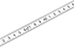 Merkloos Beauty Body Mass Index Runde Fettmessung Maßnahme Fitnessmessung Body Retractable Tape - Body Mass Index en Fettmessung Meetlint. . -