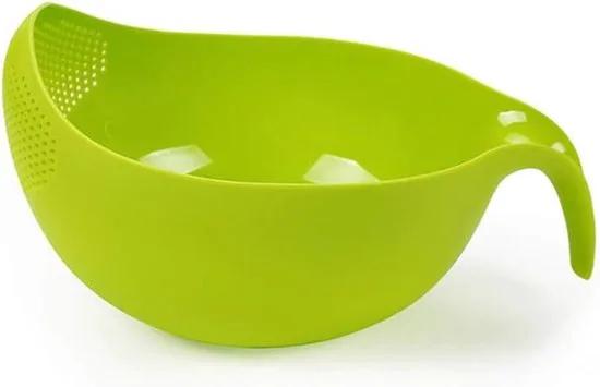 Merkloos PULABO Ontwerp Vergiet Zeef Rijst Waskom Rijst Waskom Zeef Groente Fruit Pasta Afdruiprek Creatieve en Prachtige Afwerking Exquisite Vakmanschap -
