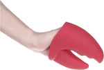 Merkloos IBBO Shop - Siliconen Ovenwanten - Kreeft Klauwen - 2x Pannenlap - Set van 2 stuks - Koken & Bakken - Warmtebestendig - Hittebestendig - Ovenwanten - Ovenhandschoenen - Rood -