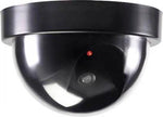 Dummy Camera (4 pack) - Beveiliging buiten en binnen - Waterdicht - Beveiligingscamera - Met LED indicator - Zonder baterijen - Nep camera - 35W - Rond - Zwart by Merkloos