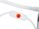 Borvat® Borvat® LED bureaulamp – Klemlamp met USB – Flexibele leeslamp voor kinderen – Warm/koud licht – Energiezuinig – Roze -