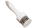 Merkloos Vleesprikker / Vleesvermalser / Handprikker Vlees / Meat Tenderizer - Wit -