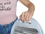 Kaminer Elektrische Kachel Quartz Verwarming Heater - Mobiele Straalkachel - 400/800 Watt -