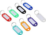 Merkloos Sleutellabels 50 stuks - Gekleurde Sleutellabels - Sleutelhanger -