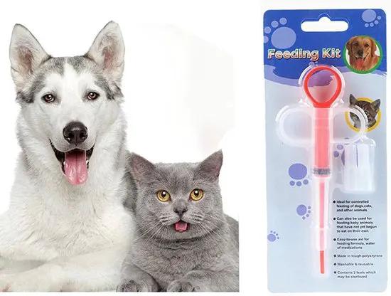Mer kloos Pillenschieter voor Dieren – Voedingsspuit voor Katten, Honden en Knaagdieren - Makkelijk Medicijnen Toedienen aan Katten, Honden en Knaagdieren -