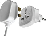 universele UK-stekker naar EU-stekker | Voedingsadapter | Reisladeradapter by Merkloos