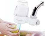 Merkloos Kraanfilter - Waterzuiveraar kraanwater - Waterontharder - Waterfilter - Wit -