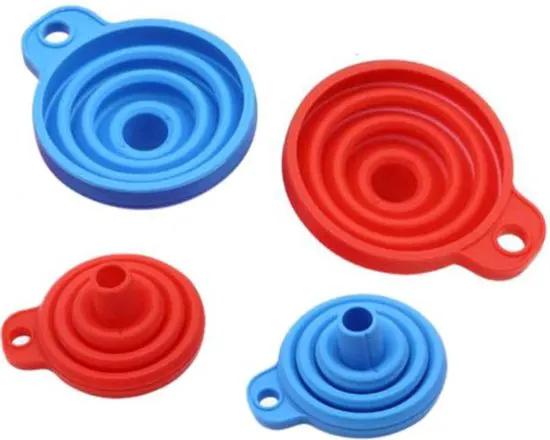Borvat® Borvat® | Diamond Painting Flexibele Trechter Rood | opvouwbaar | Gereedschap Tool -