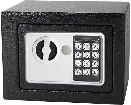 BORVAT Elektronische Kluis - Digitale Beveiligde Opbergkluis - Cijferslot - Muurkluis - Noodsleutel by BORVAT