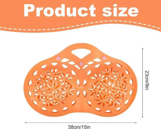 BORVAT BORVAT Siliconen BH Waszak - Wasbeschermer met Knoop - Delicate Was - 32A tot 38D - Ondergoed Waszak - Bra Accessories Damesmode