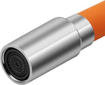 BORVAT Kraanuitloop Vormbaar 30cm - Flexibele Kraan Extender - 360° Vormbaar - Waterleiding - Oranje by BORVAT