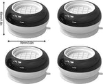 borvat IBBO® - 4 stuks trillingsdempers voor wasmachine - wasmachine dempers - wasmachine mat - wasmachines anti-trillingsmat - Wasmachine Verhoger - antislipmat voor wasmachines en drogers - Nieuwe model -