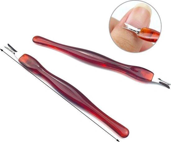 BORVAT Nagelriem Trimmer - Nagelriem Mesje en Nagel Vorkje Bruin by BORVAT