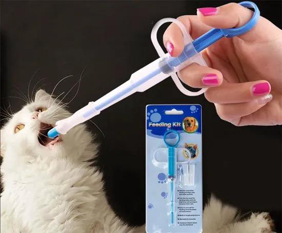 Mer kloos Pillenschieter voor Dieren – Voedingsspuit voor Katten, Honden en Knaagdieren - Makkelijk Medicijnen Toedienen aan Katten, Honden en Knaagdieren -
