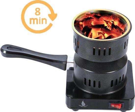 Elektrische Kolenbrander 650W - Kolenstarter voor Barbecue & Camping - Gratis Tang by BORVAT
