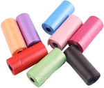 borvat IBBO® - Afbreekbare Hondenpoepzakjes - Biologisch Afbreekbaar - Poepzakjes - Hond - 10 Rollen - 160 stuks - Mix Kleur -