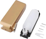 BORVAT Zeepdispenser 350ml - Badkameraccessoire - Zeeppompje Vrijstaand & Wandmontage - Modern Gold by BORVAT