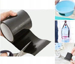 AA Commerce Super Sterk Waterdichte Tape - Lekkage Tape - Montage Tape - Klus & Reparatie Tape - Flextape - Montage Reparatietape Klustape - Voor Reparatie Zwembad/Badkamer/Zwembad/Tent/Lekkages - Waterbestendig - Rubber - 1,5 Meter -