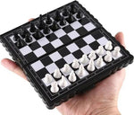 Bartos Bartos Compact Schaakbord met Schaakstukken - Chess set - Opvouwbaar - Denkspel -