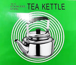 Borvat® Borvat® | Luxe RVS Kettle Theepot - 2 liter - ketel Camping - Theepot - Waterkoker - Zilver - Teapots Keuken & Koken