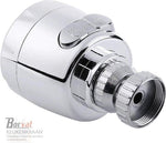Borvat® Borvat® - Draaibare douche perlator - Voor keukenkraan - Kraan kop zilver - Waterbesparende kraankop - Krachtige kraankop - roterende sproeikop - 360 graden - Kraan opzetstuk - 2 Stuks -