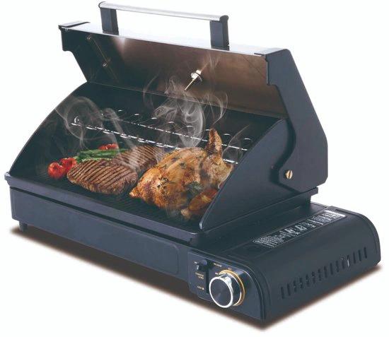 BORVAT Camping Barbecue - Draagbare Gas BBQ - Multifunctionele Grill - Kampeer Kooktoestel - Outdoor by BORVAT