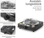 Merkloos Elektrische Kolenbrander voor Snelle Aanmaak van Houtskool - kolenstarter - Kolenaansteker - kooktoestel camping - BBQ Starter - 500W -