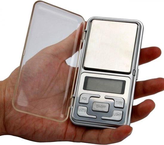 Digitale weegschaal 0.1 x 500 gram - Kleine keukenweegschaal - Precisie weegschaal - Grammen weegschaal - Mini weegschaal - PO9013 by consumentenwinkel.nl