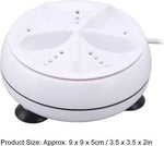 Merkloos Elysium - Kleine Wasmachine - Draagbare Wasmachine - Mini Wasmachine Met Centrifuge - Mini wasmachine -