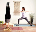 Merkloos IBBO Shop - Premium Anti Slip Yoga Sokken - katoen sokken - Pilates - Piloxing - Ballet - dans sokken - maat 35 tot 40 - 1 paar - Paars -