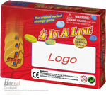 Borvat® Borvat® - Reisspel - mini - Denkspel speelgoed voor kinderen en volwassenen - 4 Op een rij - 10,3 x 14,3 x 3,3 cm -