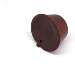 Merkloos Hervulbare koffiecups | Geschikt voor Dolce Gusto | Herbruikbare koffiecups | 3 stuks | 54 x 35 mm -