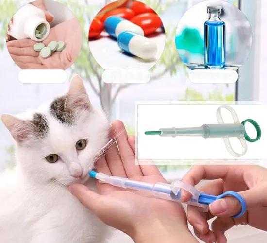 Mer kloos Pillenschieter voor Dieren – Voedingsspuit voor Katten, Honden en Knaagdieren - Makkelijk Medicijnen Toedienen aan Katten, Honden en Knaagdieren -