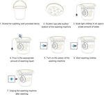 Merkloos Elysium - Kleine Wasmachine - Draagbare Wasmachine - Mini Wasmachine Met Centrifuge - Mini wasmachine -